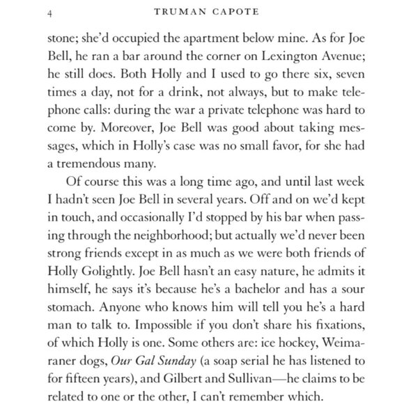4/$30 Bundle; "Breakfast at Tiffany's" by Truman Capote - Picture 5 of 6